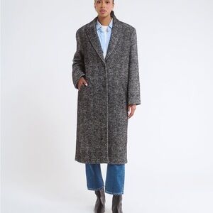 Rumored Gray Long Coat - NEW